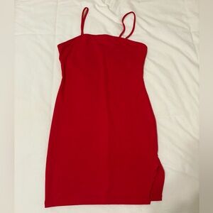 Flattering Red Mini Dress